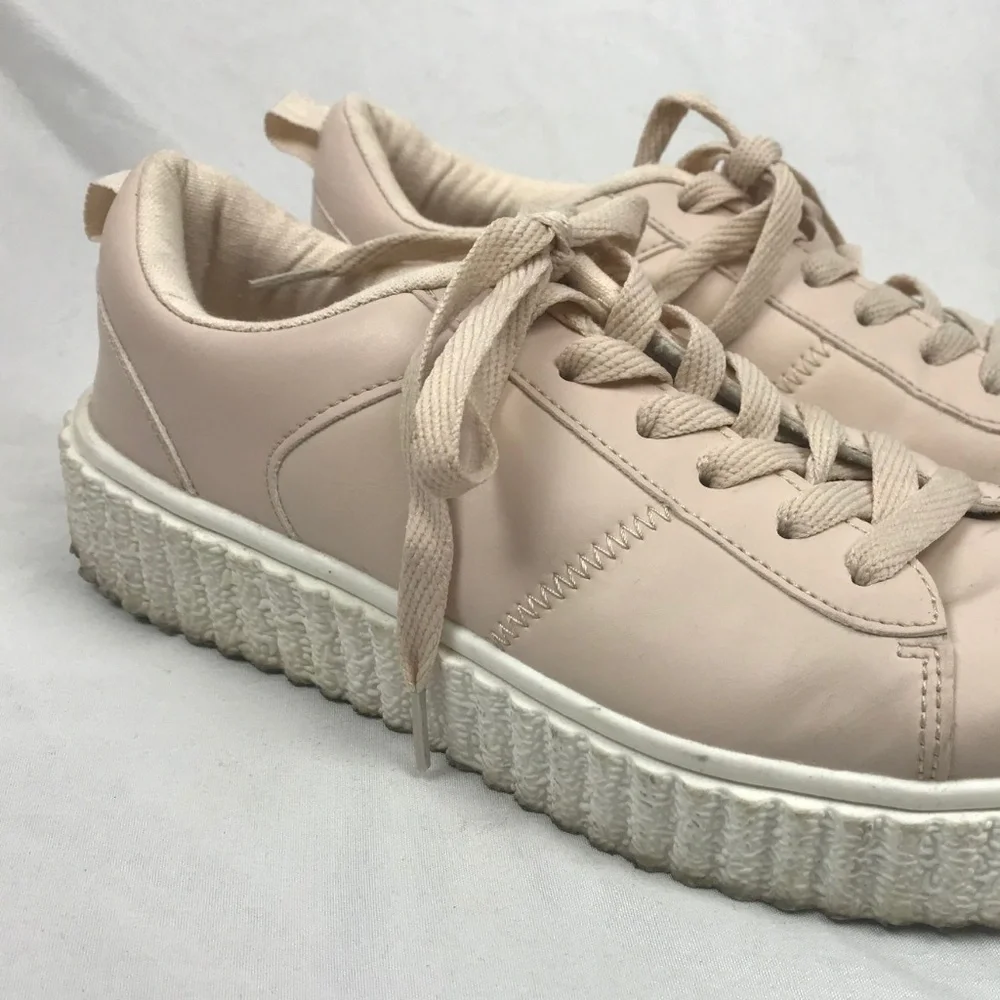 Womens Atmostphere Platform Lace-Up Sneakers 8